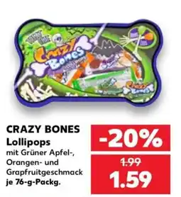 Kaufland CRAZY BONES Lollipops Angebot