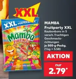 Kaufland Mamba Fruitparty XXL Angebot