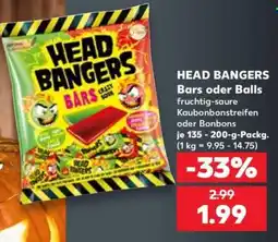 Kaufland HEAD BANGERS Bars oder Balls Angebot