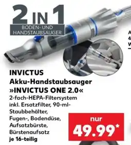 Kaufland INVICTUS Akku-Handstaubsauger Angebot
