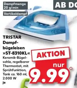 Kaufland TRISTAR Dampfbügeleisen Angebot