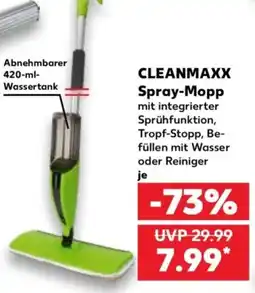 Kaufland CLEANMAXX Spray-Mopp Angebot