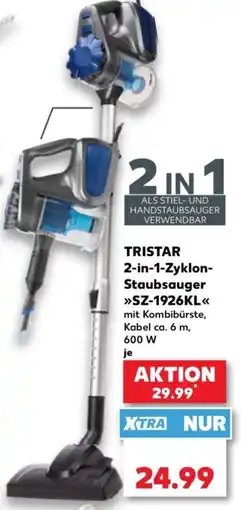 Kaufland TRISTAR 2-in-1-Zyklon-Staubsauger Angebot