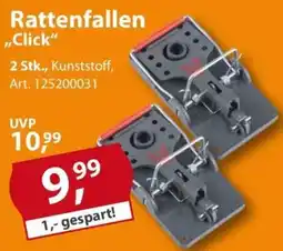 Sonderpreis Baumarkt Rattenfallen „Click“ Angebot