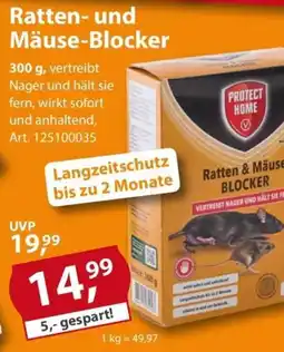 Sonderpreis Baumarkt Protect Home Ratten- und Mäuse-Blocker Angebot