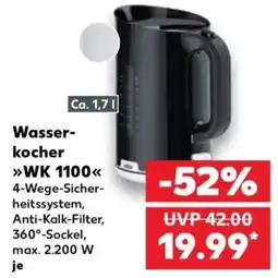 Kaufland Wasser-kocher »WK 1100« Angebot