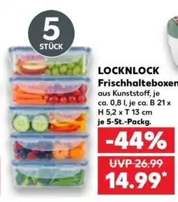 Kaufland LOCKNLOCK Frischhalteboxen Angebot