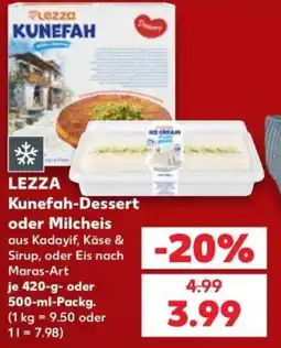 Kaufland LEZZA Kunefah-Dessert Angebot