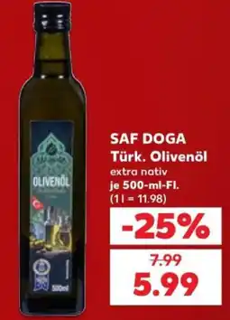 Kaufland SAF DOGA Türk. Olivenöl Angebot