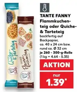 Kaufland TANTE FANNY Flammkuchen- & Tarteteig Angebot