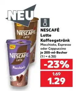 Kaufland NESCAFE Latte Angebot