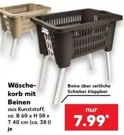 Kaufland Wäsche-korb mit Beinen Angebot