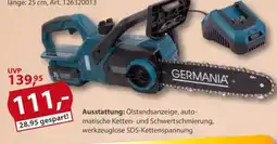 Sonderpreis Baumarkt GERMANIA Kettensäge Angebot