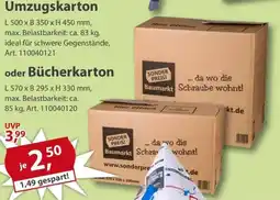 Sonderpreis Baumarkt Bücherkarton Angebot