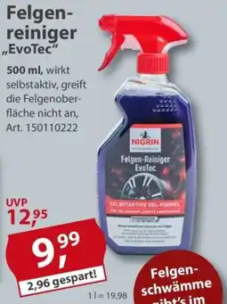 Sonderpreis Baumarkt Felgenreiniger EvoTec Angebot