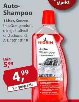 Sonderpreis Baumarkt NIGRIN Auto-Shampoo Angebot