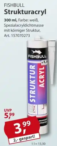 Sonderpreis Baumarkt FISHBULL Strukturacryl Angebot