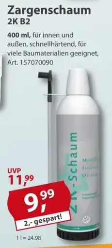 Sonderpreis Baumarkt Zargenschaum 2K B2 Angebot
