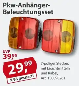 Sonderpreis Baumarkt Pkw-Anhänger-Beleuchtungsset Angebot