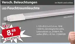 Sonderpreis Baumarkt LED-Feuchtraumleuchte Angebot