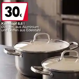 Woolworth Elo Kochtopf 8,6 l Angebot