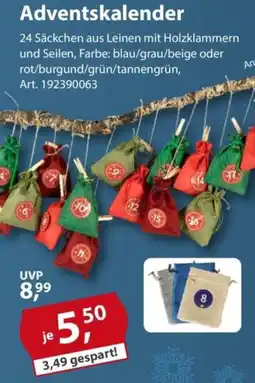 Sonderpreis Baumarkt Adventskalender Angebot