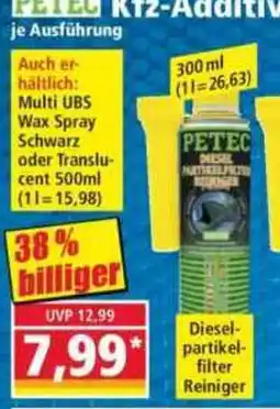 Norma PETEC Diesel-partikelfilter Reiniger Angebot