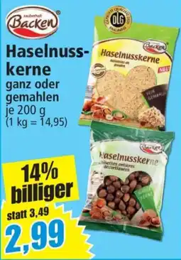 Norma Backen Haselnusskerne Angebot