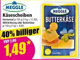 Norma MEGGLE Butterkäse Angebot