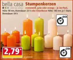 Norma bella casa Stumpenkerzen Angebot