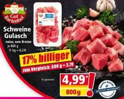 Norma Gut Bartenhof Schweine Gulasch Angebot