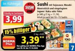 Norma Sushi 4YOU Angebot