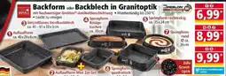 Norma Backform oder Backblech in Granitoptik Angebot