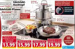 Norma ARRETTA Edelstahl-Kochtopf Angebot