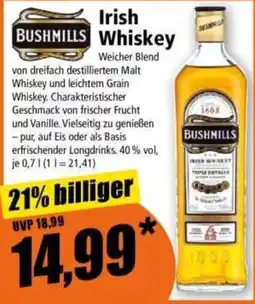 Norma Bushmills Irish Whiskey Angebot