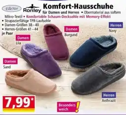 Norma Ronley Komfort-Hausschuhe Angebot