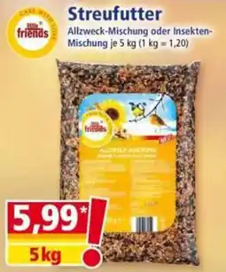 Norma little friends Streufutter Angebot