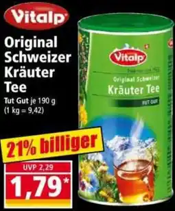 Norma Vitalp Original Schweizer Kräuter Tee Angebot