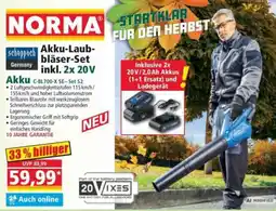 Norma Akku-Laubbläser-Set Angebot