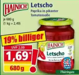 Norma HAINICH Letscho Angebot