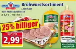 Norma Greifen Fleisch Brühwurstsortiment Angebot