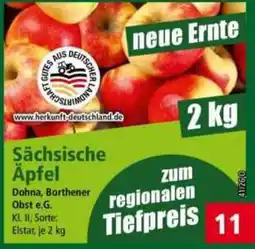 Norma Sächsische Äpfel Angebot