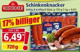 Norma die ROSTOCKER Schinkenknacker Angebot