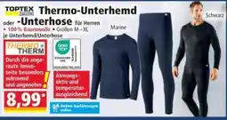 Norma TOPTEX Thermo-Unterhemd oder -Unterhose für Herren Angebot
