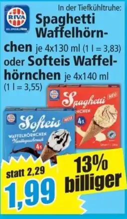 Norma Riva Spaghetti Waffelhörnchen Angebot