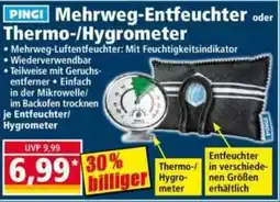 Norma PINGI Mehrweg-Entfeuchter oder Thermo-/Hygrometer Angebot
