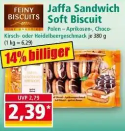 Norma Feiny Biscuits Jaffa Sandwich Soft Biscuit Angebot