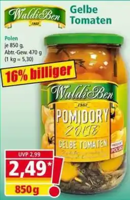 Norma Waldi Ben Gelbe Tomaten Angebot