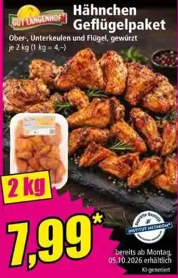 Norma GUT LANGENHOF Hähnchen Geflügelpaket Angebot