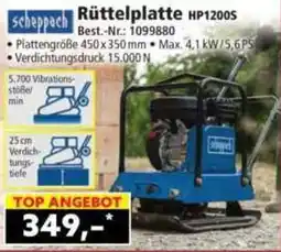 Norma Rüttelplatte HP1200S Angebot
